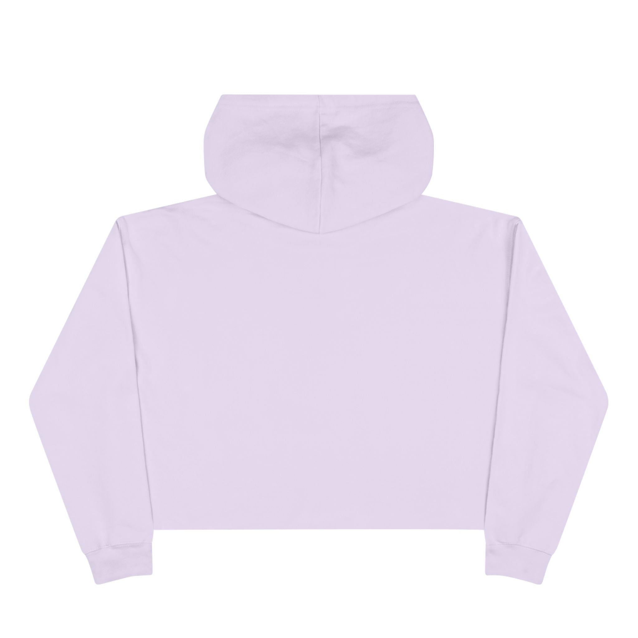 Cropped White Hoodie – Minimal CV Logo Crop Hoodie