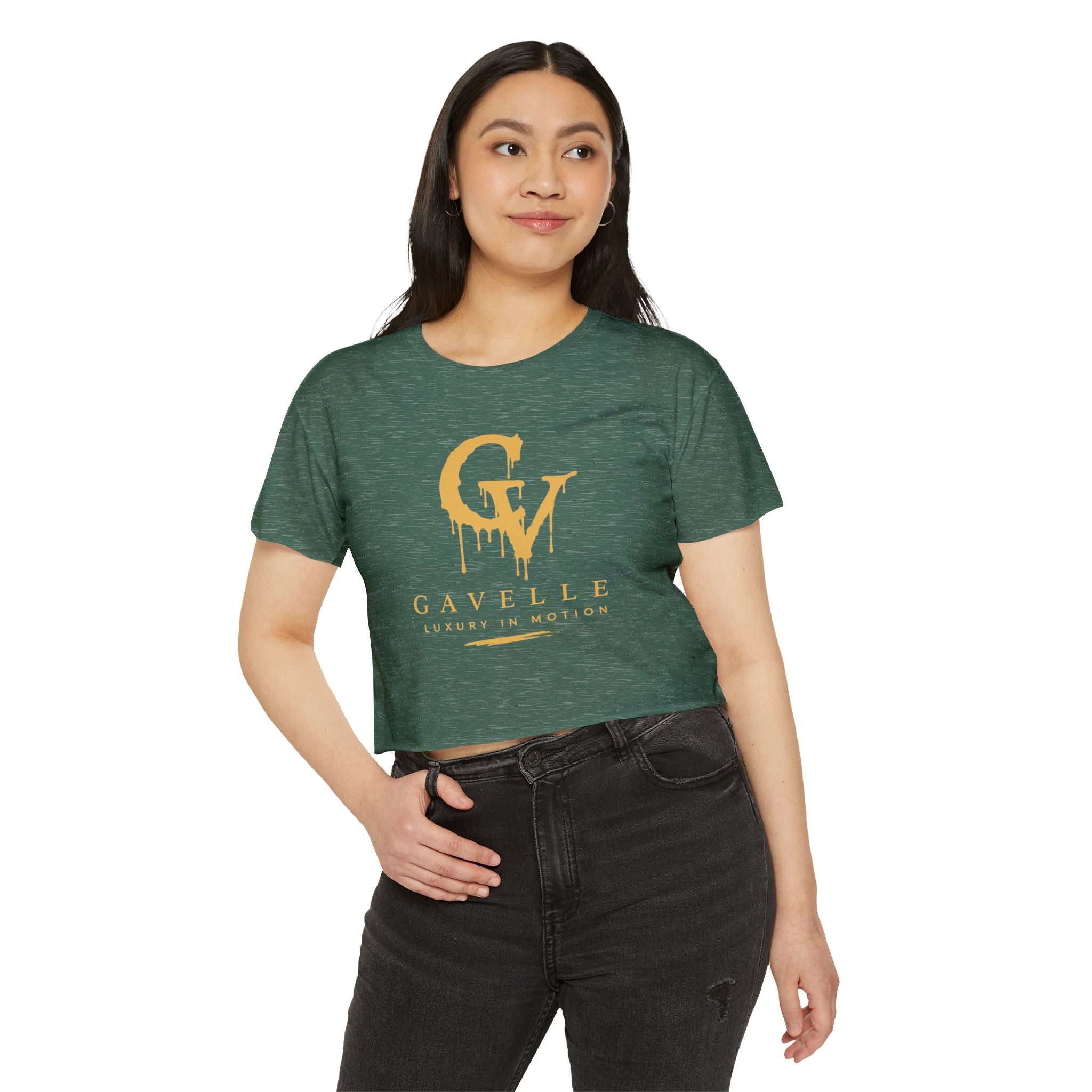 GAVELLE MOTION CROP TEE