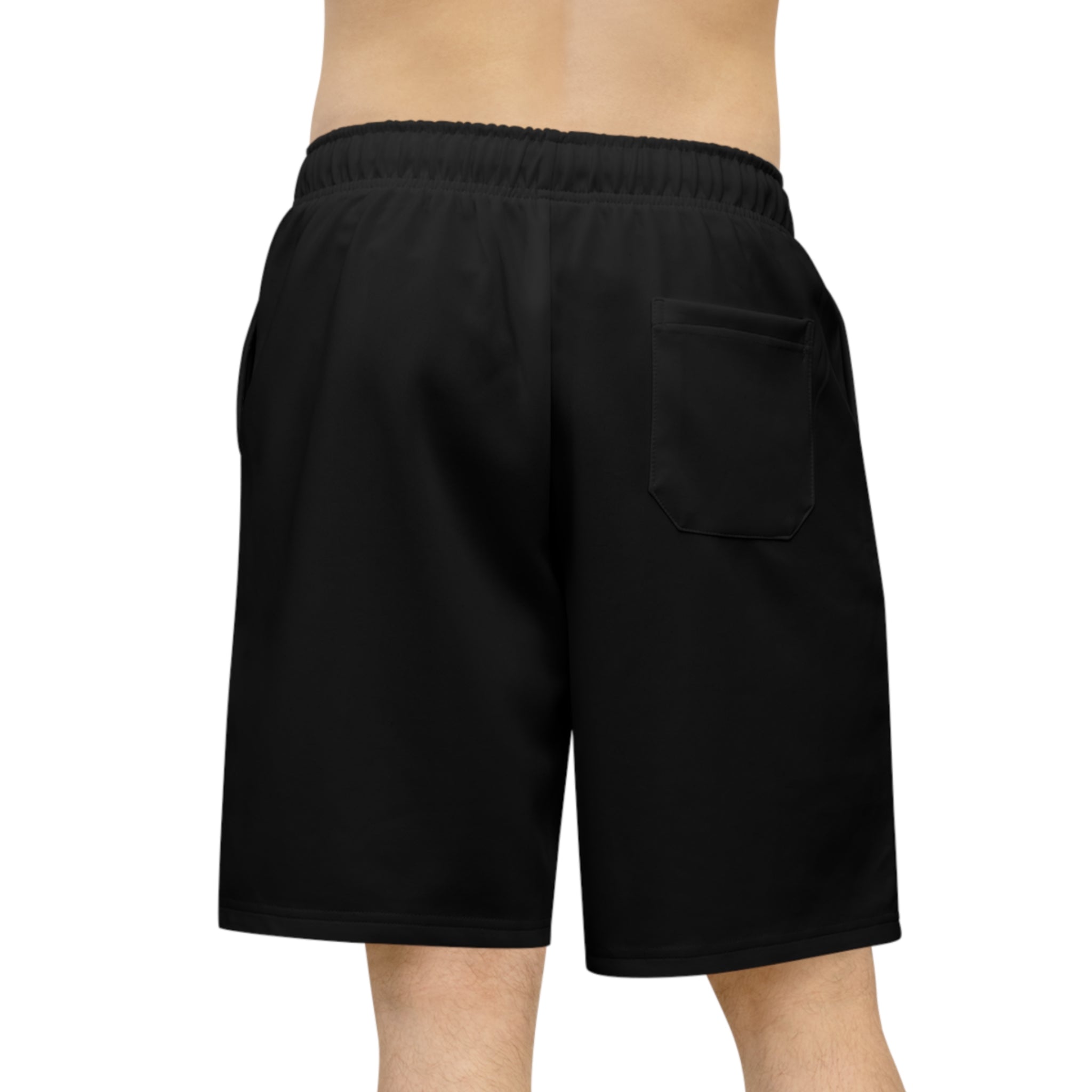 Black Athletic Shorts with GV
