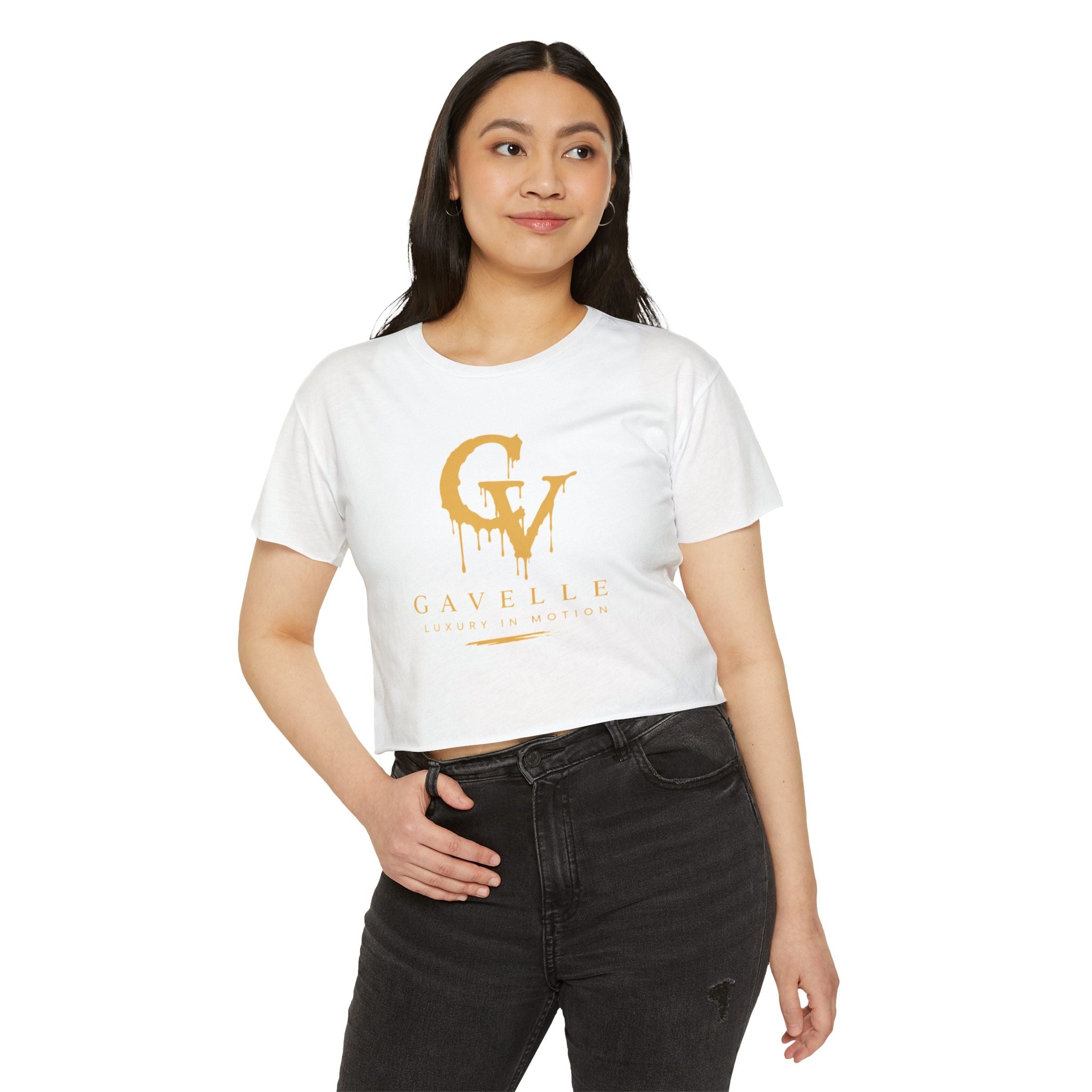 GAVELLE MOTION CROP TEE